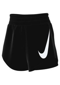 Nike One Swoosh HBR Dri-Fit Mid-Rise 3 Brief Laufshorts Damen (Gr S |schwarz)