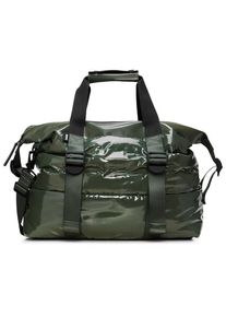 RAINS Puffer Mix Weekend Bag Small W3 Reisetasche (Gr&ouml;&szlig;e One Size |oliv |wasserdicht)
