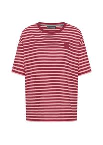 ELBSAND Kia T-Shirt T-Shirt Damen Alltag (Gr XS |rot/rosa)