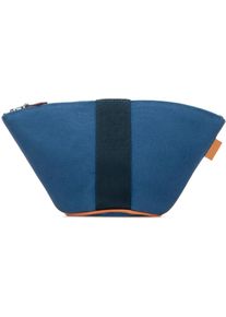 Herm&egrave;s Herm&egrave;s Kosmetiktaschen - Mini Toile Palmyre Pouch - Gr. unisize - in Blau - f&uuml;r Damen