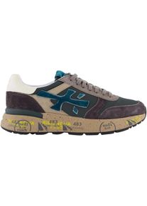 Premiata Low-Top Sneaker - Heren Mick Sneaker Grijs/Blauw - Gr. 43 (EU) - in Grau - f&uuml;r Damen