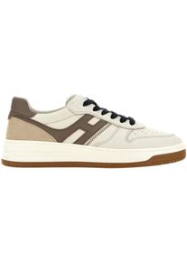 Hogan Low-Top Sneaker - Sneakers Ivory - Gr. US_6_5 - in Wei&szlig; - f&uuml;r Damen