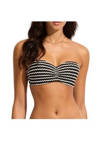 Seafolly Mesh Effect Bustier Bandeau Bikini-Top Women (Gr 36 |orange)