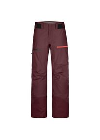 Ortovox 3L Ravine Shell Pants Skihose Women (Gr S |rot |wasserdicht)