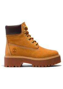 Timberland Stone Street 6 Inch Lace Up WP Boot Freizeitstiefel Damen (Gr 37 |braun |wasserdicht)