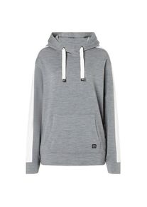 Woll- & Merinopullover super.natural Colorado Hoodie Damen (Gr L |grau)