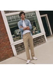 LANDS' END Twill-Hose mit Stretch, Herren,  Braun, Elasthan/Baumwoll-Mischung, by Lands' End