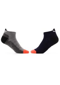 Salewa MTN TRN All Mountain Low Sock Wandersocken Damen (Gr 42-44 |blau)