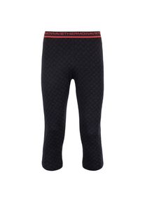 Thermowave Merino Xtreme 3/4 Pants Merinounterwäsche Herren (Gr S |schwarz)