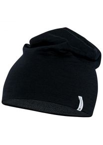 Thermowave Beanie Merino Mütze (Gr S/M |schwarz)