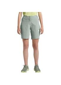 Shorts Jack Wolfskin "HIKEOUT SHORTS W", Damen, Gr. 42, Normalgr&ouml;&szlig;en, gr&uuml;n (slate, gr&uuml;n), Obermaterial: 86% Polyamid, 14% sonstige Fasern. Futter: 100% Polyester, Hosen Shorts