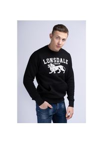 Lonsdale Herren Rundhals Sweatshirt schmale Passform KERSBROOK