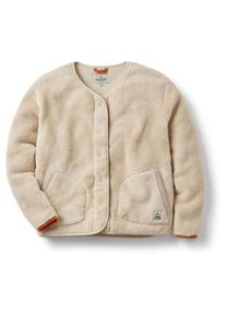 Passenger Iris Collarless Recycled Fleece Jacket Fleecejacke Damen (Gr XL |beige)