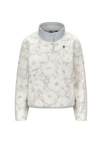 K-way Benedicte Orsetto Print Fleecejacke Damen (Gr L |grau/weiß)