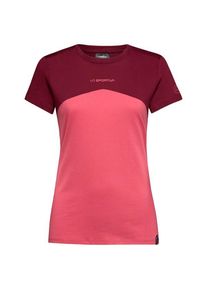 T-Shirt La Sportiva Roof T-Shirt Damen (Gr M |rosa/rot)