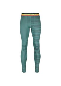 Lange Unterhose Ortovox 185 Rock'N'Wool Long Pants Herren (Gr XXL |türkis)