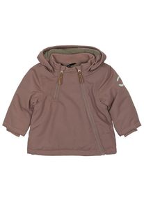 Winterjacke Mikk-line Baby's Nylon Jacket Solid Kinder (Gr 98 |braun |wasserdicht)