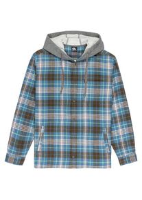 Quiksilver Hooded Surf L/S Shirt Hemd Herren (Gr XXL |grau)