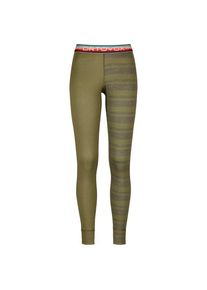 Ortovox 185 RockNWool Long Pants Merinounterwäsche Damen (Gr M |oliv)