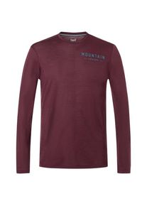 super.natural Skiing Gear L/S Longsleeve Herren Langlauf (Gr S |rot)