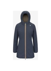 K-way Denise ST Warm Double Mantel Damen (Gr XL |blau |wasserdicht)