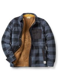 Winterjacke Passenger Firelight Sherpa Lined Overshirt Herren (Gr S |blau)