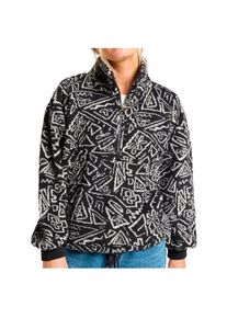 Billabong Time Off Fleecepullover Damen (Gr L |schwarz/grau)