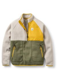 Fleecejacke Passenger Home 2.0 1/2 Zip Recycled Sherpa Fleece Damen (Gr XL |oliv)