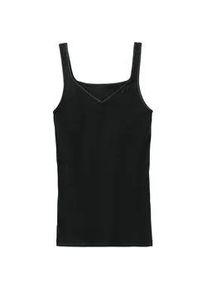 Achselhemd Mey, Damen, Gr. 40, 1 Stk., Normalgr&ouml;&szlig;en, schwarz, 100% Baumwolle, Unterhemden