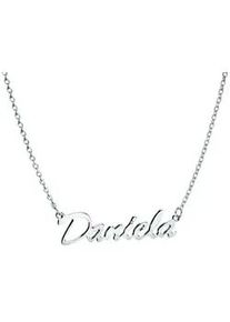 Namenskette Firetti "Schmuck Geschenk Silber 925 Halskette mit deinem Namen", silber (silberfarben), Halsketten, Damen, Silber 925 (Sterlingsilber), L: 45