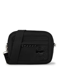 K by KARL LAGERFELD Karl Lagerfeld Crossbody Bags - IKON NYLON UMH&Auml;NGETASCHE - Gr. unisize - in Schwarz - f&uuml;r Damen