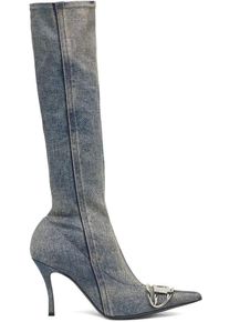 Diesel Stiefel - Boots Denim - Gr. 39 (EU) - in Blau - f&uuml;r Damen