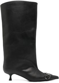 Diesel Stiefel - Boots Black - Gr. 38 (EU) - in Schwarz - f&uuml;r Damen