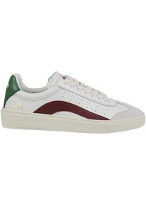 Dsquared2 Low-Top Sneaker - Rider Lace-up Low Top Sneakers White - Gr. 40 (EU) - in Wei&szlig; - f&uuml;r Damen