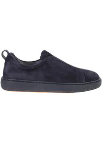 Santoni Low-Top Sneaker - Victory 17 Slip On Sneakers Blue - Gr. UK_10 - in Blau - f&uuml;r Damen