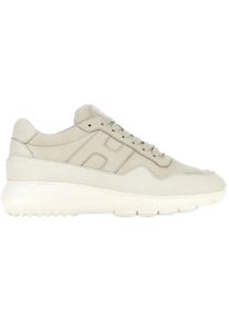 Hogan Low-Top Sneaker - Sneakers Ivory - Gr. US_8 - in Wei&szlig; - f&uuml;r Damen