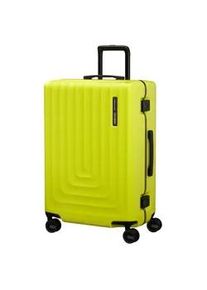 Hartschalen-Trolley Samsonite "FOCUS, verschiedene Gr&ouml;&szlig;en und Farben", Gr. B/H/T: 47cm x 69cm x 27cm 75 l, metallic lime, Polycarbonat, Koffer, Reisegep&auml;ck, Hartschalen-Koffer, TSA-Schloss