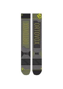 Ortovox Free Ride Long Socks Skisocken Men (Gr 45-47 |grau)