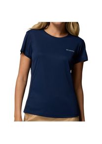 Columbia Zero Rules Light S/S Crew Funktionsshirt Women (Gr XS |blau)