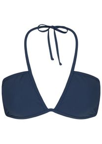 Bikini Top Barts Solid Plunge Halter Damen (Gr 42 |blau)