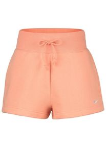 Nike Sportswear Phoenix Fleece Shorts Laufshorts Damen Roadrunning (Gr XS |rosa/beige)