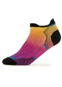 Laufsocken Smartwool Run Zero Cushion Ombre Print Low Ankle Damen (Gr S |bunt)