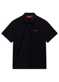 Napapijri E-Sorano S/S Polo-Shirt Herren (Gr S |schwarz)