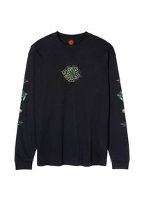 Santa Cruz Winkowski Dope Planet 2 Dot Front L/S Longsleeve Herren (Gr XS |schwarz)