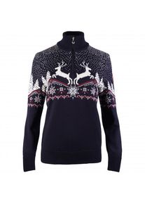Dale of Norway Dale Christmas Sweater Merinopullover Damen (Gr S |blau)