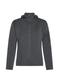 Woll- & Merinojacke Icebreaker 360 Realfleece Elem L/S Zip Hoodie Damen (Gr S |blau/grau)