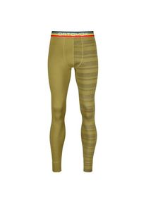 Ortovox 185 RockNWool Long Pants Merinounterwäsche Herren (Gr XL |oliv)