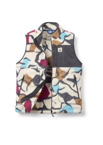 Passenger Fairbanks Full Zip Recycled Sherpa Gilet Fleeceweste Women (Gr XL |grau)