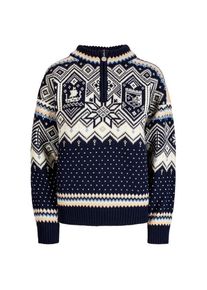 Dale of Norway VM Trondheim Sweater Wollpullover Damen (Gr XS |grau/blau)