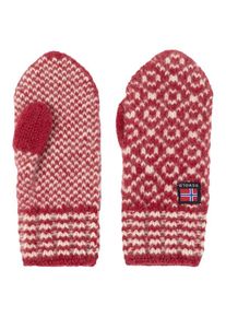 DEVOLD Svalbard Wool Mitten Handschuhe (Gr L |rot/rosa)